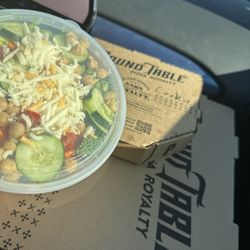 Round Table Pizza - Our food!