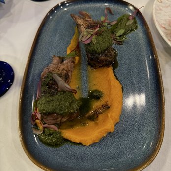 Fin Seafood - Lamb lollipops - Seafood Near Me - Newport News, Virginia