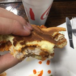 Buffalo chicken sandwich Buffalo chicken sandwich
