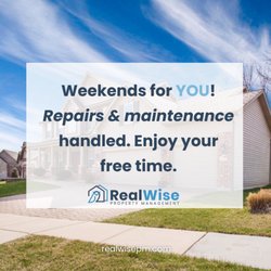 RealWise Property Management - Relax while we handle your property's maintenance. Professional care that helps keep your investment in great shape.