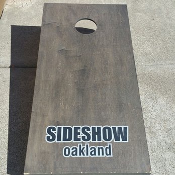 Sideshow Kitchen - Sand bag toss - Burgers Near Me - Oakland, California Sideshow Kitchen - Sand bag toss - Burgers Near Me - Oakland, California