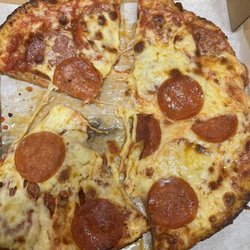 Tangier Bar & Pizza - Oily 8 inch pepperoni pizza