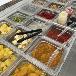 Toppings bar Toppings bar