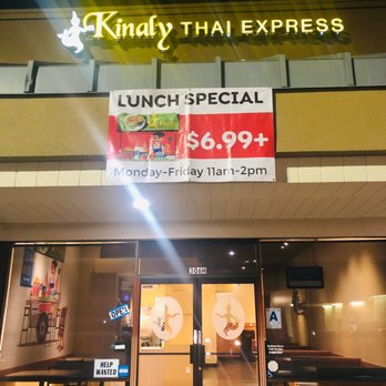 Kinaly Thai Express - LUNCH SPECIALS!! - Thai Near Me - Escondido, California