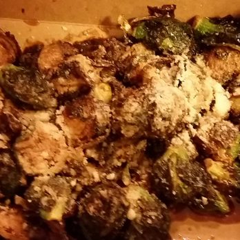 StopBye Café - Brussels sprouts, w/ garlic, vinegar, parm - Asian Fusion Near Me StopBye Café - Brussels sprouts, w/ garlic, vinegar, parm - Asian Fusion Near Me