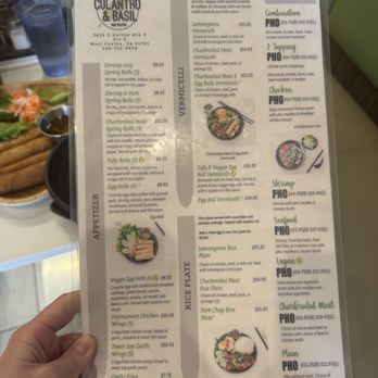 Culantro & Basil Pho Bistro - Menu - Vietnamese Near Me - West Covina, California Culantro & Basil Pho Bistro - Menu - Vietnamese Near Me - West Covina, California