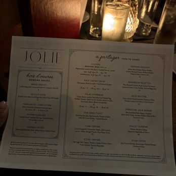 Jolie - Menu - Cocktail Bars Near Me - New Orleans, Louisiana Jolie - Menu - Cocktail Bars Near Me - New Orleans, Louisiana