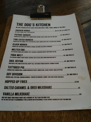 Menu photo 2 BrewDog Shoreditch London, XGL Menu photo 2 BrewDog Shoreditch London, XGL