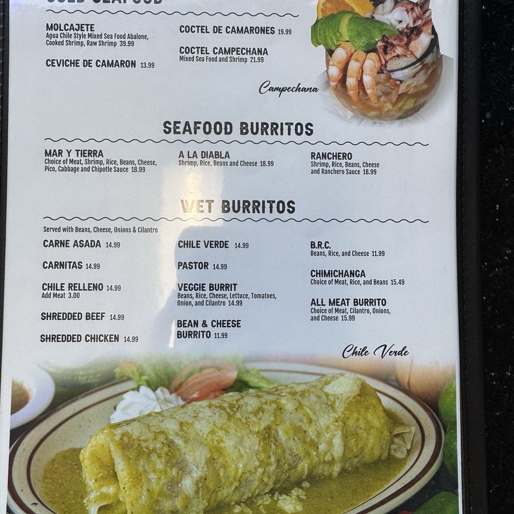 Cocina 85 - Menu 1/10/25 - Cold seafood, Seafood burritos, Wet burritos - Mexican Near Me - San Bernardino, California Cocina 85 - Menu 1/10/25 - Cold seafood, Seafood burritos, Wet burritos - Mexican Near Me - San Bernardino, California