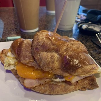 Schmooze - Breakfast Sandwich- Ham, egg, cheddar cheese - Coffee & Tea Near Me - Scottsdale, Arizona Schmooze - Breakfast Sandwich- Ham, egg, cheddar cheese - Coffee & Tea Near Me - Scottsdale, Arizona
