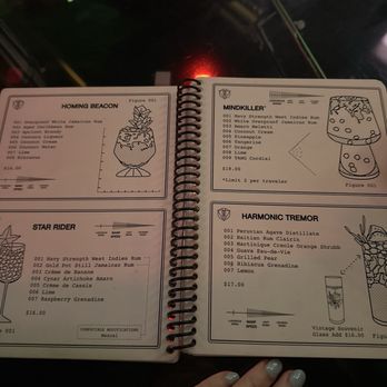 Mothership - Menu - Cocktail Bars Near Me - San Diego, California