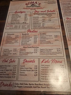 Menu photo 5 Roma's Italian Restaurant - The Colony The Colony, TX