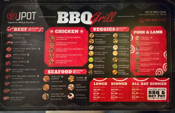 Menu photo 3 Jpot San Antonio, TX Menu photo 3 Jpot San Antonio, TX