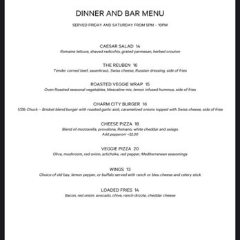 The Orioles Grille - Simple but delicious menu. - Food Near Me - Baltimore, Maryland