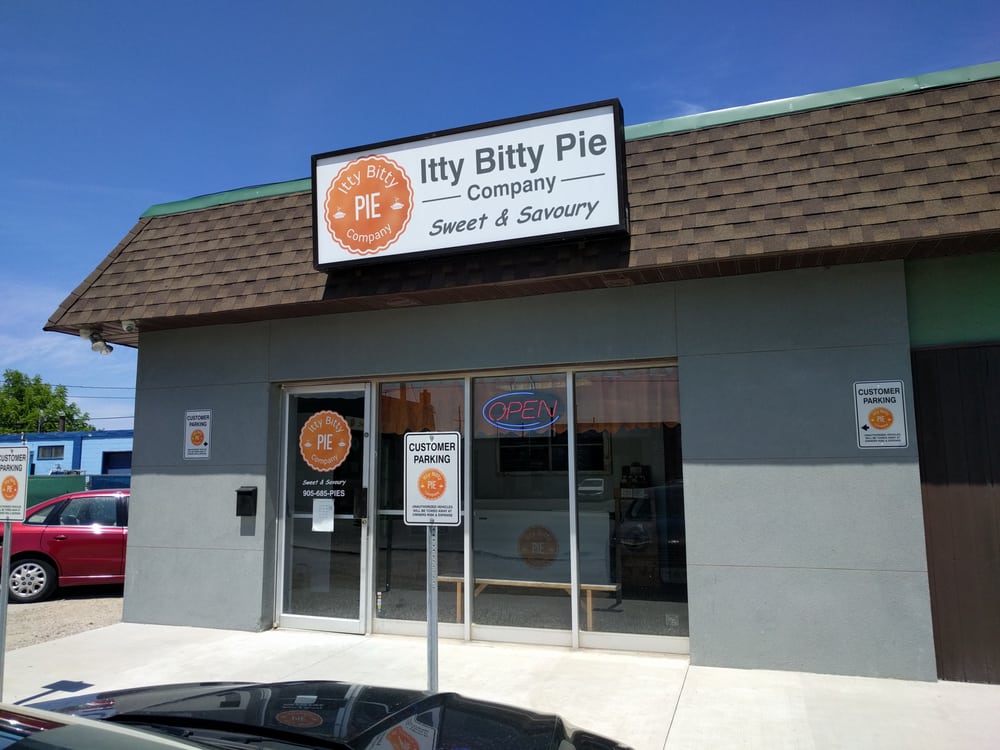ITTY BITTY PIE COMPANY Updated October 2024 353 Lake Street, St Catharines, Ontario