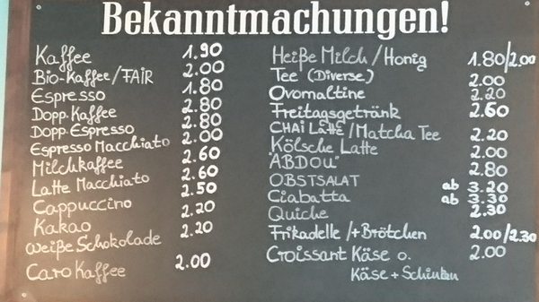 Menu photo 1 Caffé Bar Cologne, NW