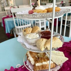 The White Heron Tea and Gifts - The afternoon tea three level