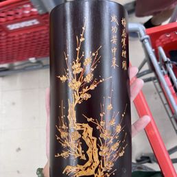Wooden vase