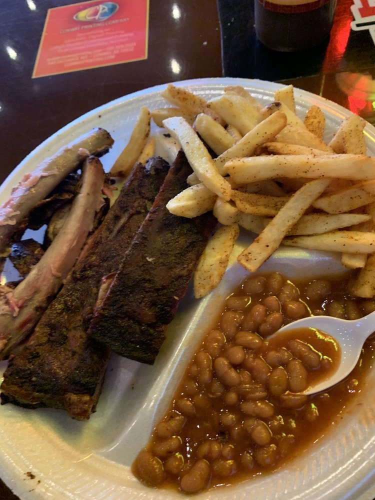 Food from Hog Pen Bar-B-Q