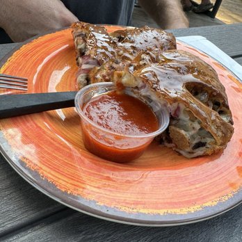 Embers Brew House - Mountain Climber Calzone - Pizza Near Me - Joseph, Oregon