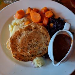 Plough Inn - Amazing squash and bean pie. Checking in so we don't forget the amazing food and ambiance here!