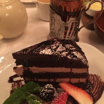 Mari Vanna - Chocolate cake was great - Russian Near Me - London, XGL Mari Vanna - Chocolate cake was great - Russian Near Me - London, XGL