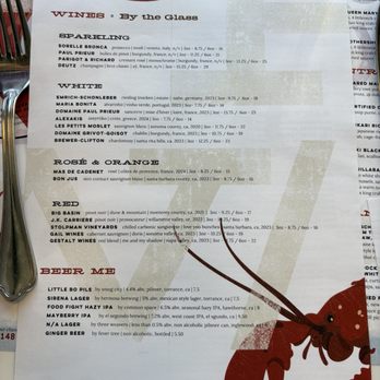 Fishing With Dynamite - Wine Menu - Seafood Near Me - Manhattan Beach, California