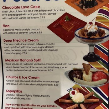 Casa De Pico - Dessert menu - Mexican Near Me - La Mesa, California Casa De Pico - Dessert menu - Mexican Near Me - La Mesa, California