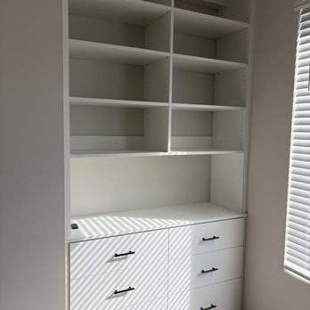 Closet Factory - Office alcove drawers/shelving. - Home Organization Near Me - Bothell, Washington Closet Factory - Office alcove drawers/shelving. - Home Organization Near Me - Bothell, Washington