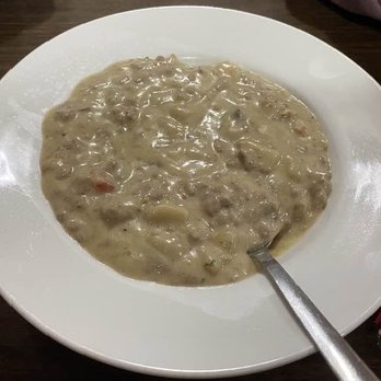 Ruth & Wimpys Restaurant - Loaded cheeseburger potato soup, at Ruth & Wimpy's in Hancock, ME. - Seafood Near Me - Hancock, Maine