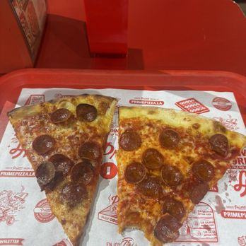 Prime Pizza - Two pieces of pepperoni pizza. - Pizza Near Me - El Segundo, California Prime Pizza - Two pieces of pepperoni pizza. - Pizza Near Me - El Segundo, California