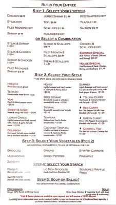 Menu photo 7 Shoto Lexington, NC
