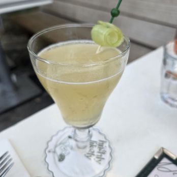Highly Likely - Pear Shaped cocktail - lots of flavor, balanced - Breakfast & Brunch Near Me - Los Angeles, California
