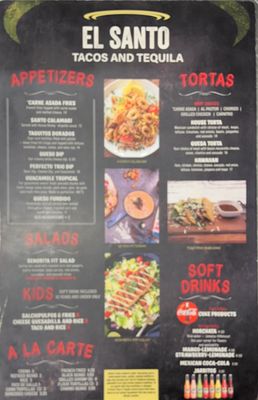 Menu photo 3 El Santo Tacos and Tequila Marquette, MI