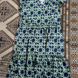 Hissy Fit Boutique - As received. Different neckline, ruffles, color and pattern.