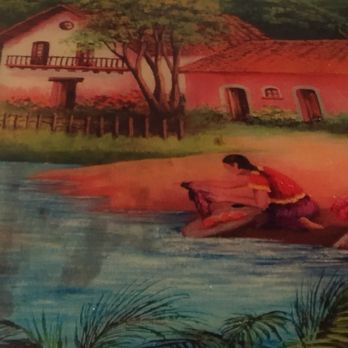 El Rancho Nuevo 747 - Part of the painted table mural - Mexican Near Me - West Chester, Ohio El Rancho Nuevo 747 - Part of the painted table mural - Mexican Near Me - West Chester, Ohio