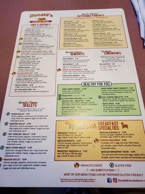 Menu photo 4 Donald's Pancake House Myrtle Beach, SC Menu photo 4 Donald's Pancake House Myrtle Beach, SC