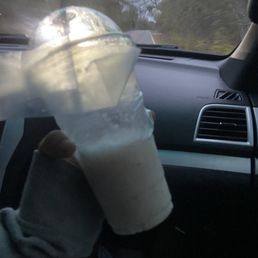 Coconut drink (i didn't give the justice it deserved) I took photo late but it's so good Coconut drink (i didn't give the justice it deserved) I took photo late but it's so good