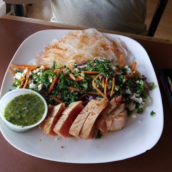 The Upper Room Kitchen - Ahi, glass noodles and Asian vegetables - Salad Near Me - Tracy, California The Upper Room Kitchen - Ahi, glass noodles and Asian vegetables - Salad Near Me - Tracy, California