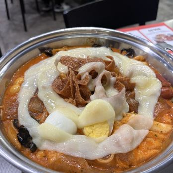 Dookki - With Pouring Cheese - Korean Near Me - Fullerton, California