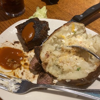 Outback Steakhouse - Sirloin steak baked potato - Steakhouses Near Me - Arlington, Texas Outback Steakhouse - Sirloin steak baked potato - Steakhouses Near Me - Arlington, Texas