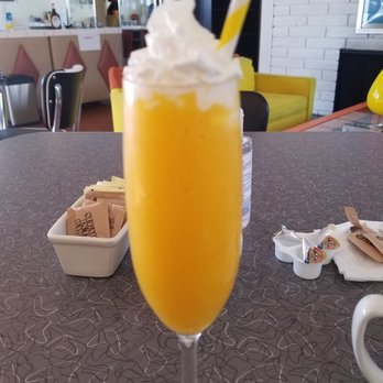 Palm Springs Rendezvous - 1st course - Mango Smoothie - Hotels Near Me - Palm Springs, California Palm Springs Rendezvous - 1st course - Mango Smoothie - Hotels Near Me - Palm Springs, California