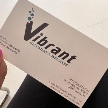 Vibrant Hydration & Wellness - IV Hydration Near Me - Huntsville, Alabama