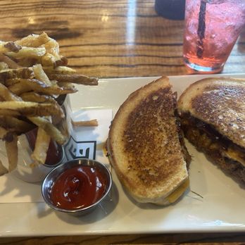 The Local - Short rib grilled cheese with fries - Seafood Near Me - Fallston, Maryland