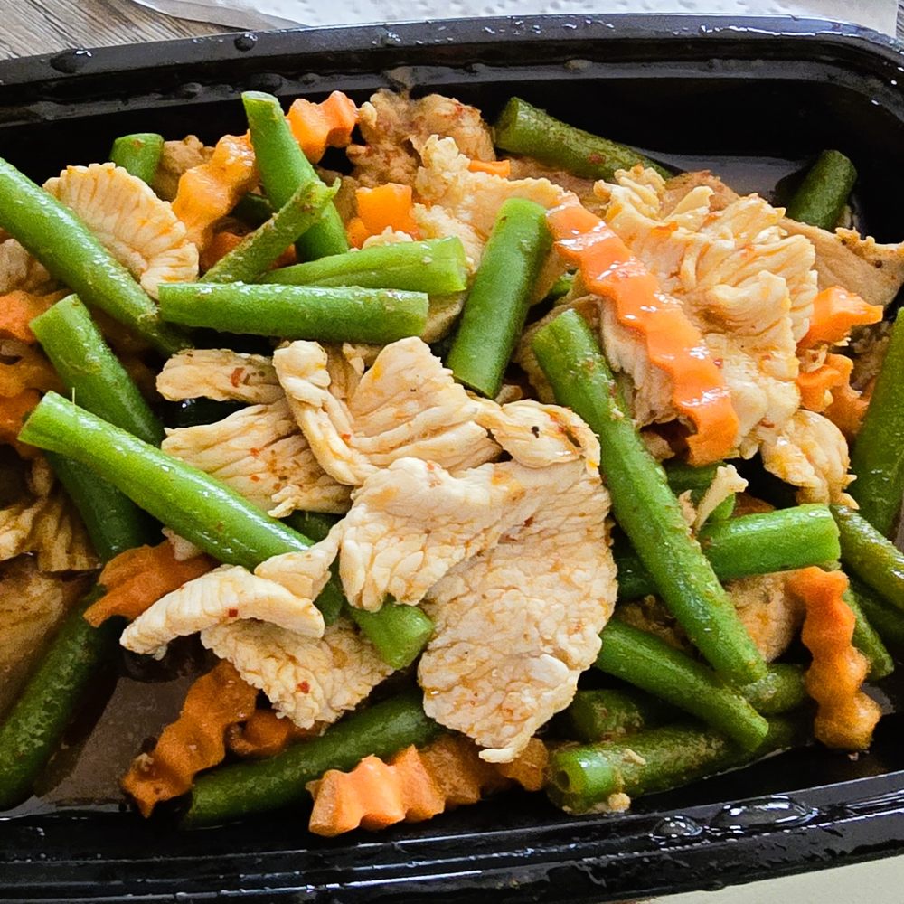 Pad Prik Khing with Chicken Pad Prik Khing with Chicken