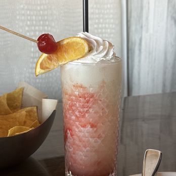 Fresa Mexican Kitchen & Tequila Bar - Strawberry Pina Colada - Mexican Near Me - Everett, Washington