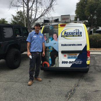 Accurate Home Services - Our tech and his van - Electricians Near Me - Glendora, California