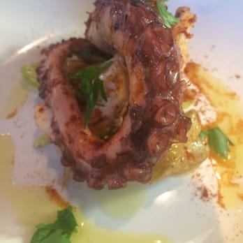 Fete - Very generous well cooked octopus, a bit on the soft side but still delicious! - New American Near Me - Honolulu, Hawaii Fete - Very generous well cooked octopus, a bit on the soft side but still delicious! - New American Near Me - Honolulu, Hawaii