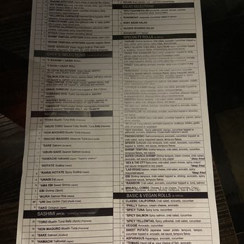 Harumi - Menu - Japanese Near Me - Phoenix, Arizona Harumi - Menu - Japanese Near Me - Phoenix, Arizona