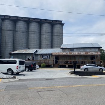 Inky's Authentic Philadelphia Cheesesteaks and Hoagies - the exterior of a grain elevator - Burgers Near Me - Easley, South Carolina